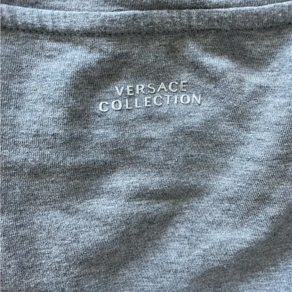 Men’s Grey Versace T-Shirt - Picture 4 of 6